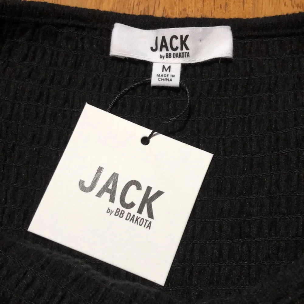 Jack By BB Dakota Total Smock Out Black Jumpsuit M - Picture 11 of 16